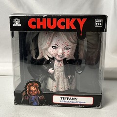 Chucky Tiffany 4.5 Inch Vinyl Figure CultureFly Horror Action Figure NEW