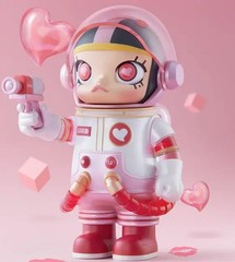 POP MART 100% Mega Space Molly Anniversary 2-A Series Figure Confirmed Toy Doll