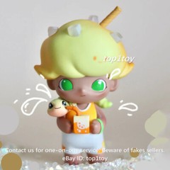 POP MART x DIMOO Pets Vacation Series Summer Lemon Tea Mini Figure