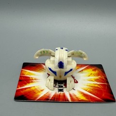 Bakugan Dragonoid 550G Pearl White Aquos B2 Battle Brawlers READ