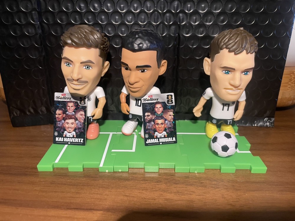 Lot of Zuru Ballers 2026 FIFA World Cup Soccer Team Germany. Set of 3.