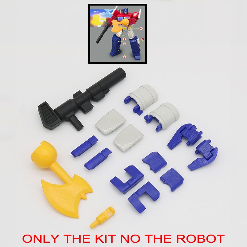 3D DIY Filler Upgrade Kit For SS Devastation OP Prime Filling Parts