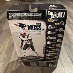 RANDY MOSS MCFARLANE FIGURE NFL 2008 NEW ENGLAND PATRIOTS