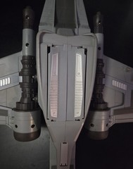 🔥🔥2008 STAR WARS: THE CLONE WARS ARC-170 (SHADOW SQUADRON) FIGHTER – COMPLETE