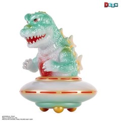 MONDO Godzilla UFO LIMITED EDITION 150 Octeel GLOW IN THE DARK Vinyl DCON Figure