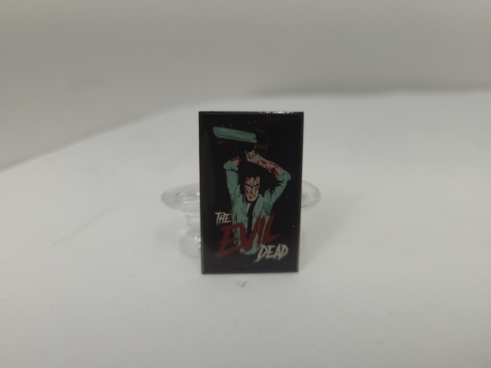 Evil Dead Ash Williams Enamel Pin Chainsaw Boomstick Horror Army Of Darkness