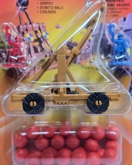 Weapons & Warriors Catapult Battle Balls & Soldiers Pressman Toys 1995 New Mint