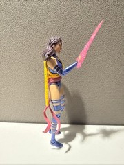 MARVEL DIAMOND SELECT 7″ PSYLOCKE X-MEN ACTION FIGURE DANGER ROOM ACCESSORIES