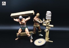 Xesray Studio Combatants Fight For Glory GLADIATOR TRAINEE B Gold 1:12 Figure