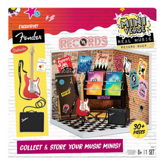 MGA Miniverse Real Music Record Shop With Exclusive Fender Guitar New IN HAND