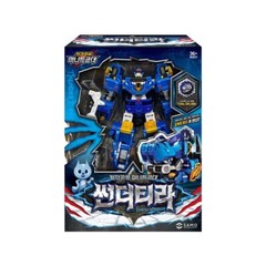 Miniforce Dinoid Rex Kaiser D6 Transforming Robot Toy Set – 5 Robots Combine