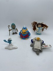Lot #2: 19 Toddler Kid Character Toys Happy Meal Etc USED Read Description Gift
