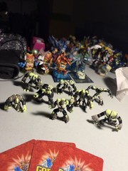 GORMITI Atomic Series Earth Tribe and Air Tribe W/ Rare & Regular Atomic Noctis