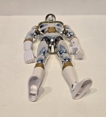 Bandai 1998 Power Rangers In Space 8″ Silver Ranger Action Figure