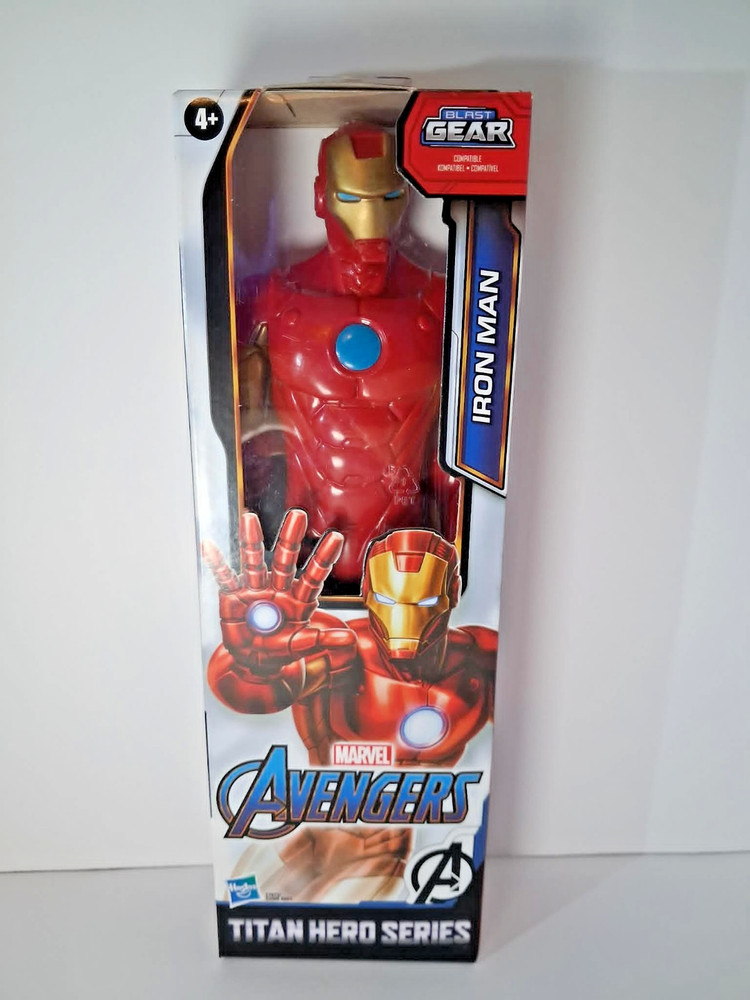 Iron Man Titan Hero Series Marvel Avengers 12” Action Figure New in Box Hasbro