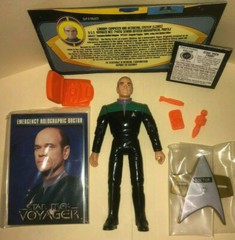 Star Trek Voyager The Doctor EMH figure Robert Picardo toy trading card ai dr