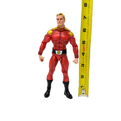 NECA Flash Gordon Action Figure Defenders of the Earth Red Gold Uniform 7 Inch