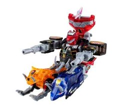 Bandai Super Mini Pla Shinka Gattai Kyoryu Sentai Zyuranger Daizyujin Color Ver.