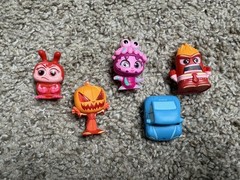 Disney Doorables Neon Pop Pumpkin Jack Boo Sally Anger Francis Ultra Rare Lot