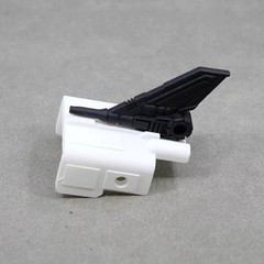 Tail Fin Blue Flame Upgrade Kit For Legacy Velocitron Galaxy Shuttle
