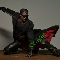 1/12 Custom Wired Coat For 6″ ML Blade Eric Brooks Action Figure （No Figure）