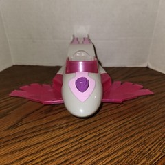 PAW Patrol Mighty Pups Charged Up SKYE Pink Deluxe Vehicle Light Sound Jet Plane