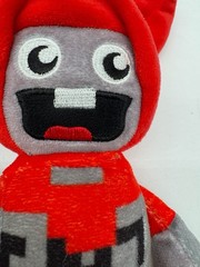 Lot (2) Tube Heroes Plush Exploding TNT & Sky 8″ Stuffed Animal Toys No Tags