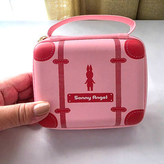 Sonny Angel Carrying Case Pink Hard Travel Bag Storage