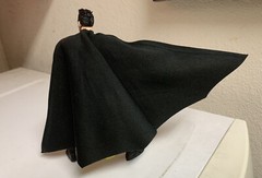 Custom Mcfarlane Batman Robin Tim Drake Wired Cape dc multiverse not fIGURE