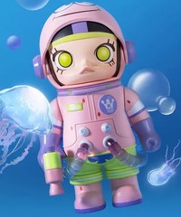 POP MART 100% Mega Space Molly Anniversary 2-A Series Figure Confirmed Toy Doll