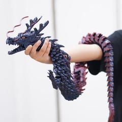 47.5inch 3D Printed dragon Model,Articulated Animals figure,Toys Home Decor
