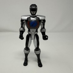 Power Rangers Operation Overdrive Black Ranger Action Figure Bandai 2006 5.5”