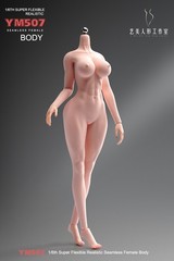YM YM507B 1/6 Female Soldier Athletic Build Body 12in Plump Action Figure Model