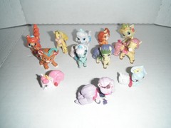 Lot Of 12 Disney Princess Palace Pets 1.5″ Mini Figures Friends Toys