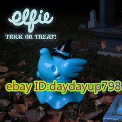 UNBOX GHOST STORY TRICK OR TREAT ELFIE BLUE SOFT VINYL Figure SOFUBI H7CM(2.8in)