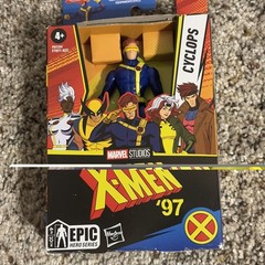 X-Men 97 Epic Hero Series Lot – Cyclops Wolverine 4 Inch Hasbro New Sealed