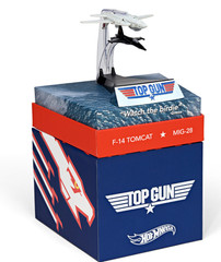 SDCC 2026 Mattel Hot Wheels Top Gun Maverick & Goose F-14 Jet 40th Set Comic Con