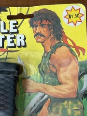 Vintage Bootleg Rambo Toy Jungle Knife New Sealed 80s