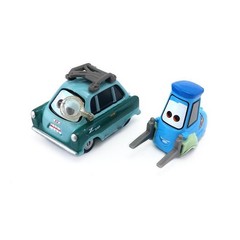 Disney Pixar Mini Cars Luigi &Guido Professor Kid Toy 1:55 Diecast Collect Gifts