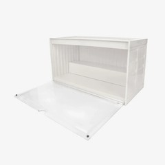 Pop Mart White Luminous Light Up Display Case With Box