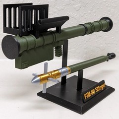 1/7 FIM-92 Stinger Missile Launcher Diecast Static Model Military DesktopDisplay