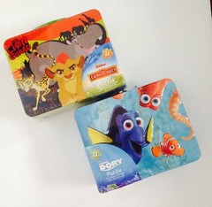 Kids Dory The Lion Guard Puzzle Christmas Gift Lunchbox Case 15″ X12.5″ 24pc New