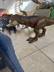 Jurassic Park Mattel Dinosaurs Toy Figures LOT (15) Some Mechanical SOUND/LIGHTS
