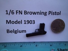 F5 1/6 Homemade WWI WWII FN Browning M1903 Belgium