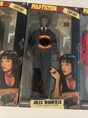 Pulp Fiction Talking Figures Lot Vincent Vega Jules Winnfield Jimmie Dimmick