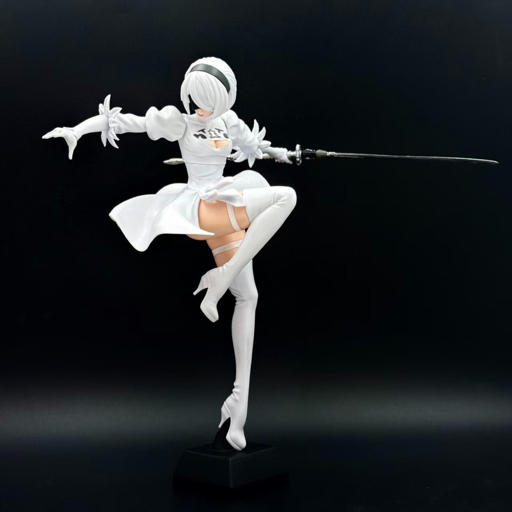 24CM NieR Automata YoRHa No. 2 Type B Lifeform Action figure Model Gift