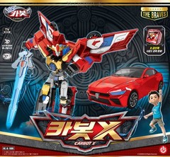 Hello Carbot The Braves CARBOT X HIDE ACE FRON REFINE Set Transformer Robot Toy
