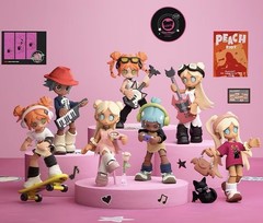 Authentic Peach Riot Carry The Music Series Block Pendant Blind Box Keychain