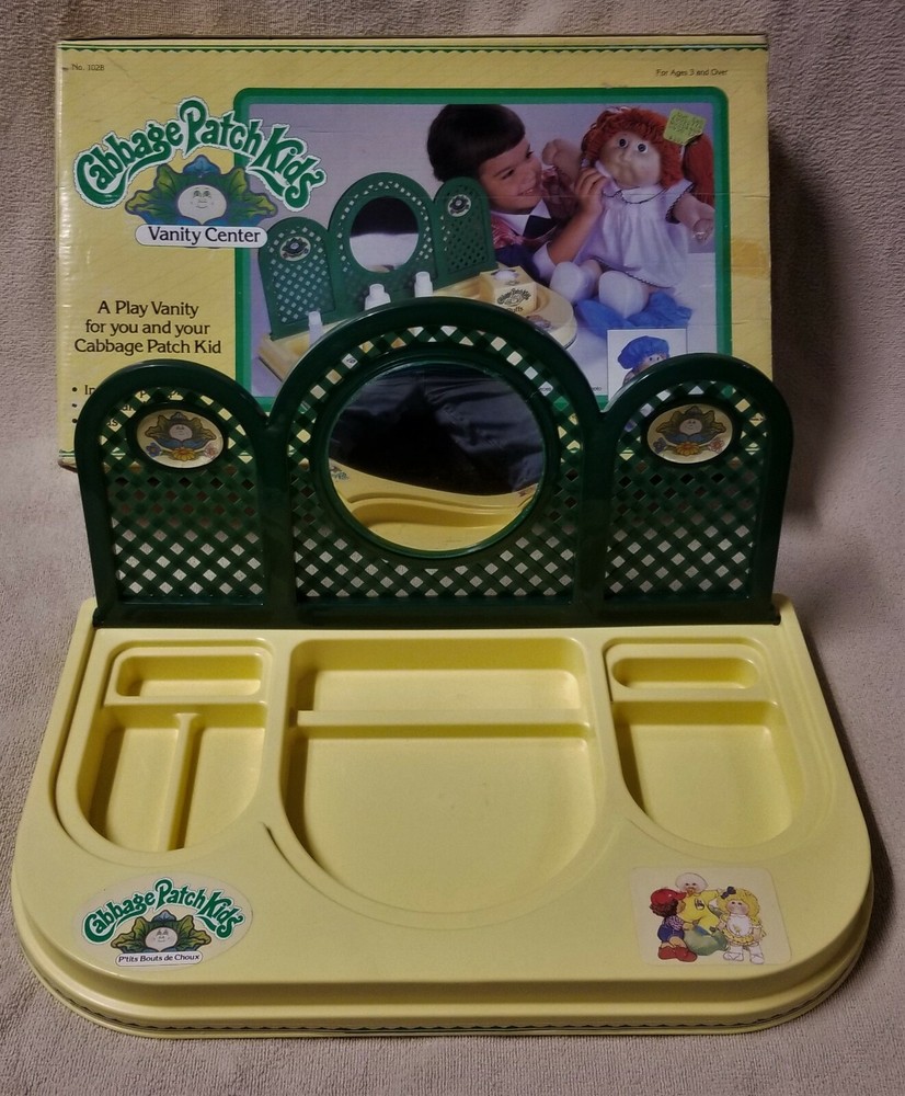Cabbage Patch Kids Vintage 1984 Vanity Center with Mirror in Box No Accessories