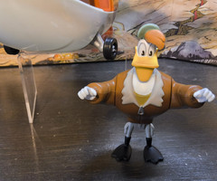 Disney’s Duck Tales Sunchaser Airplane PLAYSET and Launchpad McQuack
